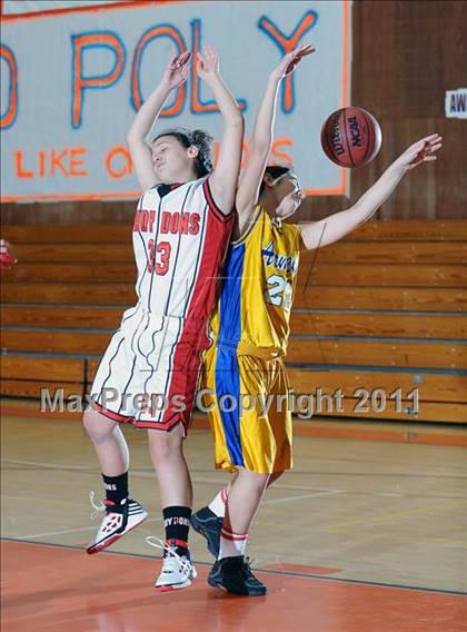 Thumbnail 1 in Verdugo Hills vs. Holy Martyrs Armenian (Poly Tournament) photogallery.