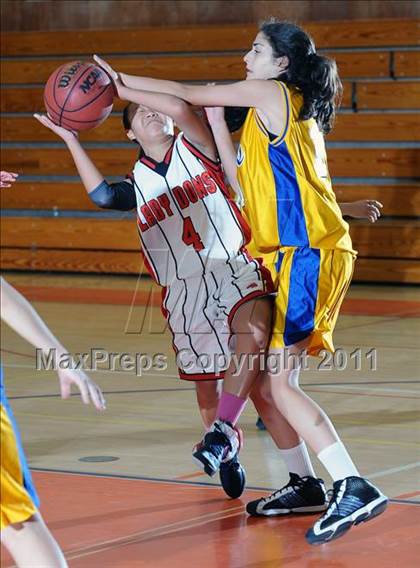 Thumbnail 3 in Verdugo Hills vs. Holy Martyrs Armenian (Poly Tournament) photogallery.