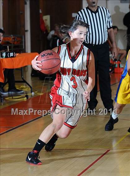 Thumbnail 1 in Verdugo Hills vs. Holy Martyrs Armenian (Poly Tournament) photogallery.