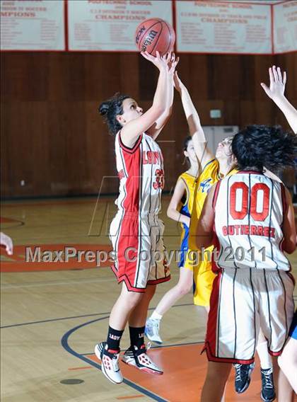 Thumbnail 2 in Verdugo Hills vs. Holy Martyrs Armenian (Poly Tournament) photogallery.