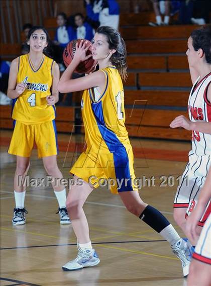 Thumbnail 2 in Verdugo Hills vs. Holy Martyrs Armenian (Poly Tournament) photogallery.