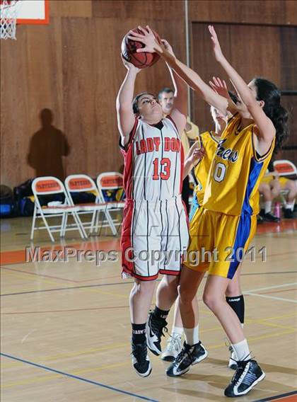 Thumbnail 1 in Verdugo Hills vs. Holy Martyrs Armenian (Poly Tournament) photogallery.