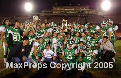 Thumbnail 2 in Marshall vs. Eagle Rock (Section Final) photogallery.