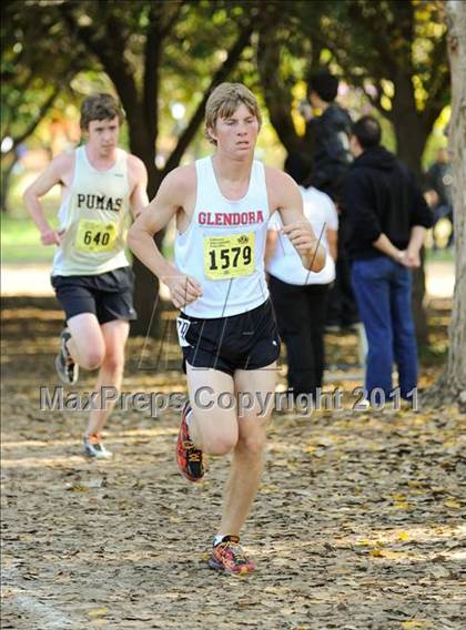 Thumbnail 1 in CIF State Cross Country Championships (Boys Division II) photogallery.
