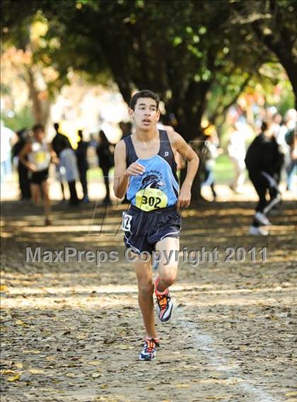 Thumbnail 2 in CIF State Cross Country Championships (Boys Division II) photogallery.