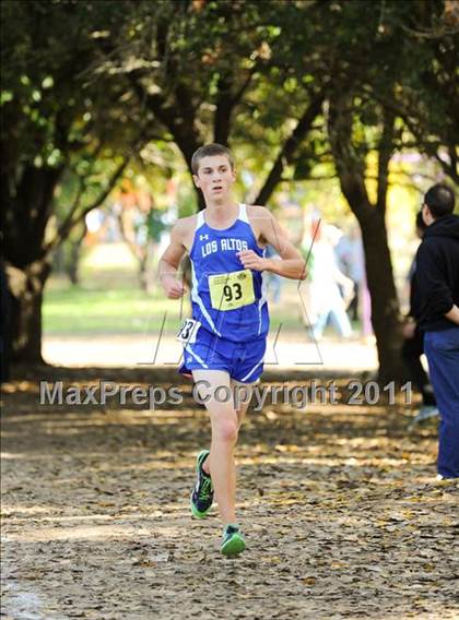 Thumbnail 2 in CIF State Cross Country Championships (Boys Division II) photogallery.