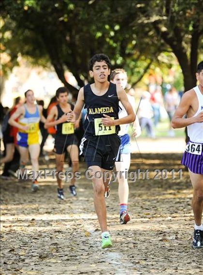 Thumbnail 2 in CIF State Cross Country Championships (Boys Division II) photogallery.