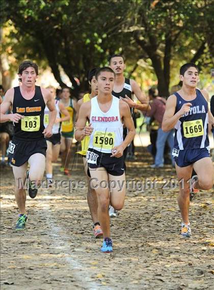 Thumbnail 2 in CIF State Cross Country Championships (Boys Division II) photogallery.