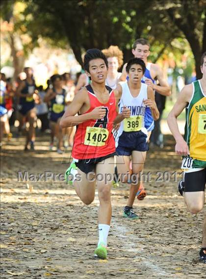 Thumbnail 1 in CIF State Cross Country Championships (Boys Division II) photogallery.