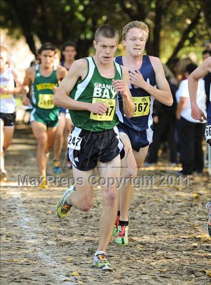 Thumbnail 1 in CIF State Cross Country Championships (Boys Division II) photogallery.