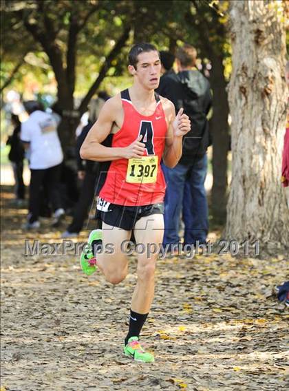 Thumbnail 3 in CIF State Cross Country Championships (Boys Division II) photogallery.