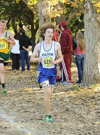 Thumbnail 2 in CIF State Cross Country Championships (Boys Division II) photogallery.