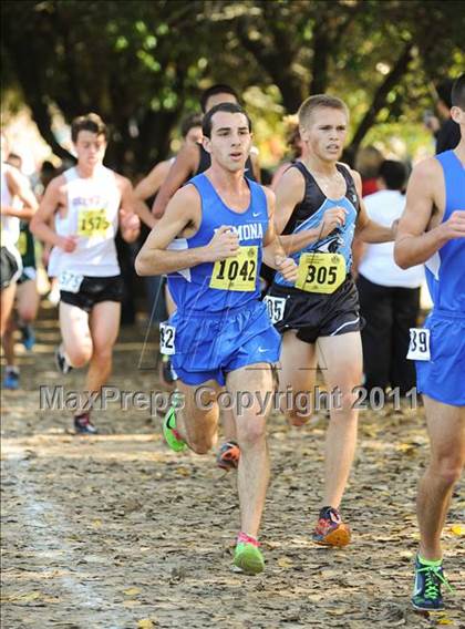 Thumbnail 1 in CIF State Cross Country Championships (Boys Division II) photogallery.