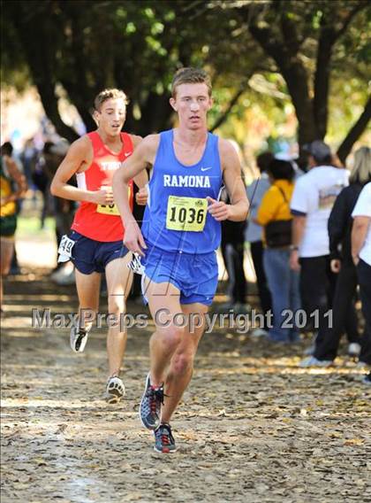 Thumbnail 3 in CIF State Cross Country Championships (Boys Division II) photogallery.