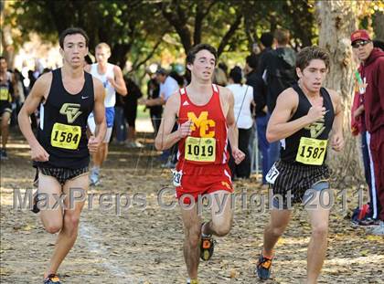 Thumbnail 1 in CIF State Cross Country Championships (Boys Division II) photogallery.