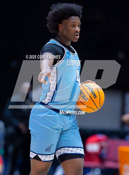 Thumbnail 3 in Cedar Grove vs Sandy Creek (GHSA 3A Championship) photogallery.