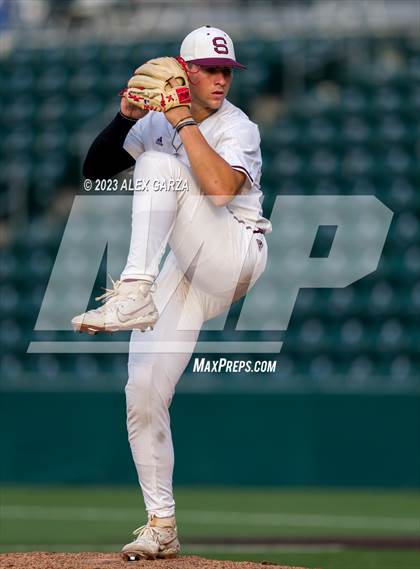 Thumbnail 3 in Sinton vs China Springs (UIL 4A State Baseball Semifinal) photogallery.