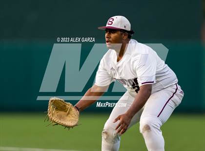 Thumbnail 3 in Sinton vs China Springs (UIL 4A State Baseball Semifinal) photogallery.