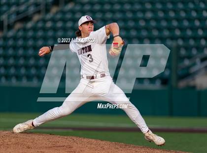 Thumbnail 2 in Sinton vs China Springs (UIL 4A State Baseball Semifinal) photogallery.