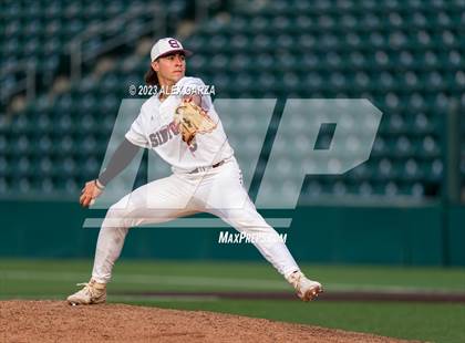 Thumbnail 2 in Sinton vs China Springs (UIL 4A State Baseball Semifinal) photogallery.