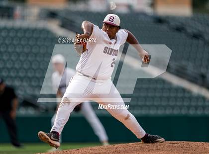 Thumbnail 3 in Sinton vs China Springs (UIL 4A State Baseball Semifinal) photogallery.