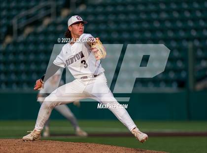 Thumbnail 3 in Sinton vs China Springs (UIL 4A State Baseball Semifinal) photogallery.