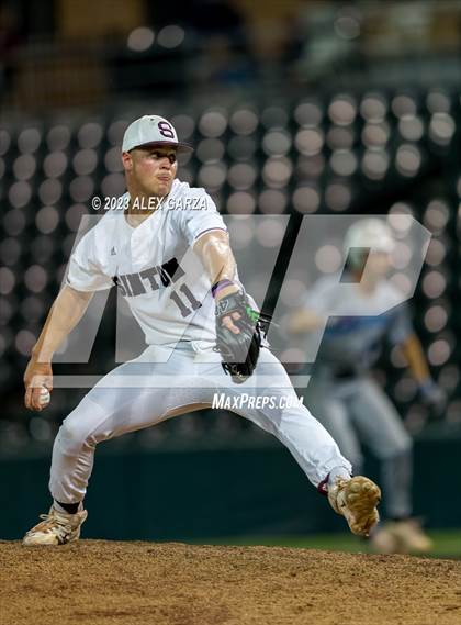 Thumbnail 3 in Sinton vs China Springs (UIL 4A State Baseball Semifinal) photogallery.