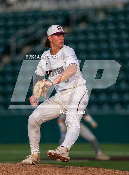Thumbnail 1 in Sinton vs China Springs (UIL 4A State Baseball Semifinal) photogallery.