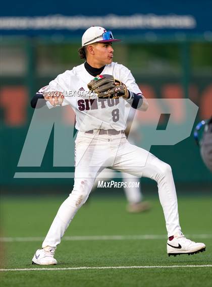 Thumbnail 3 in Sinton vs China Springs (UIL 4A State Baseball Semifinal) photogallery.
