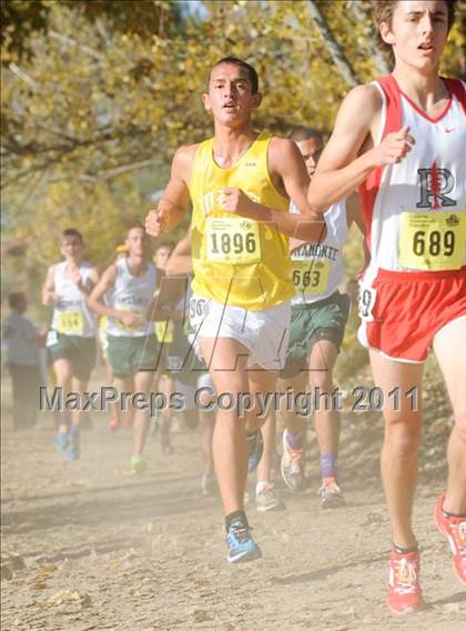 Thumbnail 3 in CIF State Cross Country Championships (Boys Division III) photogallery.