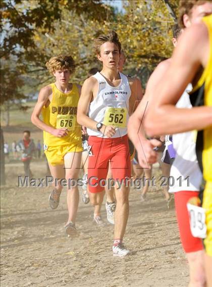 Thumbnail 1 in CIF State Cross Country Championships (Boys Division III) photogallery.