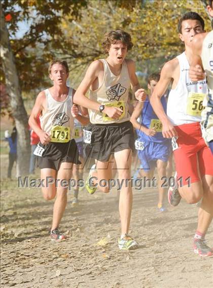 Thumbnail 1 in CIF State Cross Country Championships (Boys Division III) photogallery.
