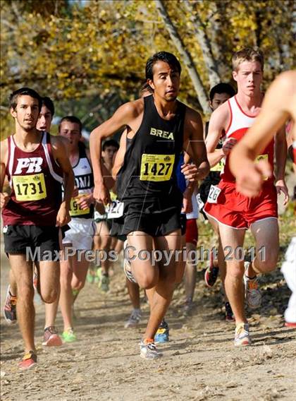 Thumbnail 1 in CIF State Cross Country Championships (Boys Division III) photogallery.