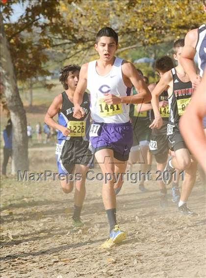 Thumbnail 3 in CIF State Cross Country Championships (Boys Division III) photogallery.
