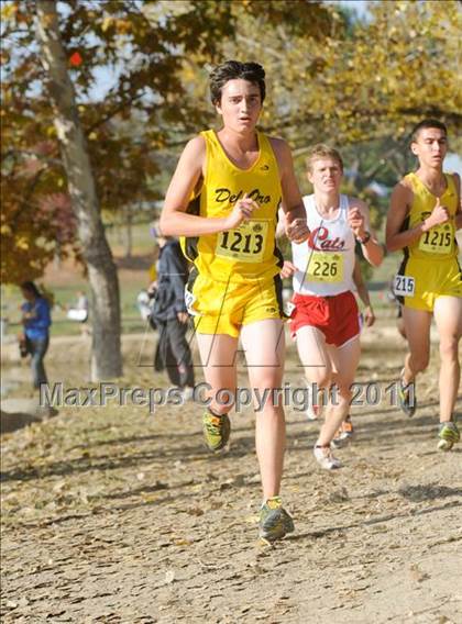 Thumbnail 1 in CIF State Cross Country Championships (Boys Division III) photogallery.
