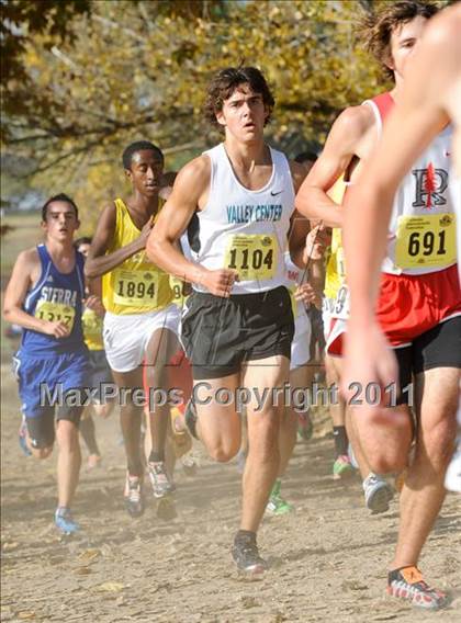 Thumbnail 3 in CIF State Cross Country Championships (Boys Division III) photogallery.
