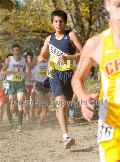 Thumbnail 3 in CIF State Cross Country Championships (Boys Division III) photogallery.