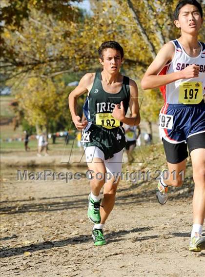 Thumbnail 3 in CIF State Cross Country Championships (Boys Division III) photogallery.
