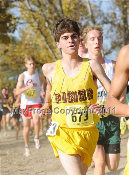 Thumbnail 3 in CIF State Cross Country Championships (Boys Division III) photogallery.