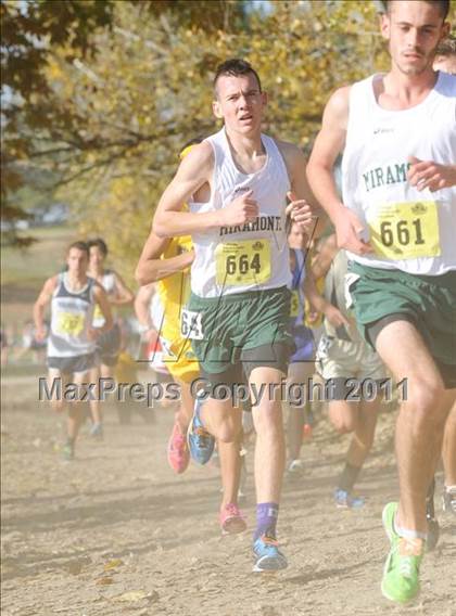 Thumbnail 3 in CIF State Cross Country Championships (Boys Division III) photogallery.