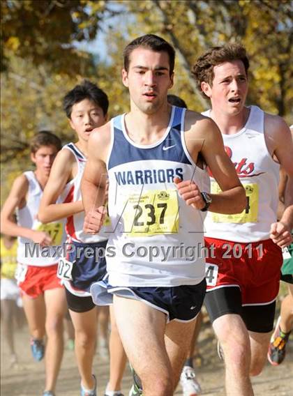 Thumbnail 3 in CIF State Cross Country Championships (Boys Division III) photogallery.