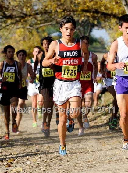 Thumbnail 3 in CIF State Cross Country Championships (Boys Division III) photogallery.