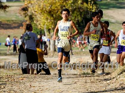 Thumbnail 1 in CIF State Cross Country Championships (Boys Division III) photogallery.