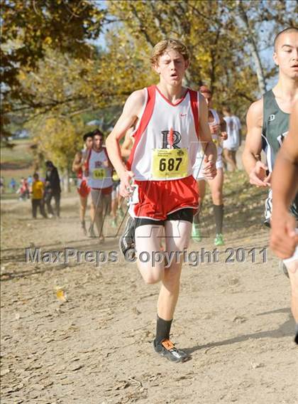 Thumbnail 3 in CIF State Cross Country Championships (Boys Division III) photogallery.
