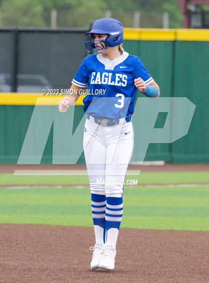 Thumbnail 1 in Barbers Hill vs. Friendswood (UIL Softball 5A Region 3 Regional Quarterfinal) photogallery.