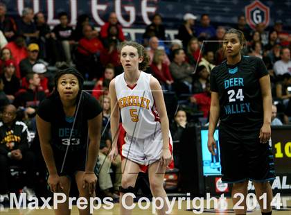 Thumbnail 2 in Deer Valley vs. Berkeley (CIF NCS D1 Final) photogallery.