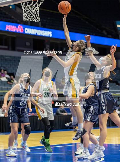 Thumbnail 3 in Fowler vs. Carney-Nadeau (MHSAA D4 Semifinal) photogallery.