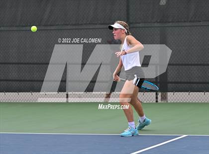 Thumbnail 1 in Queen City vs New Waverly (UIL 3A Girls Singles State Finals) photogallery.