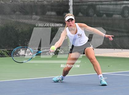 Thumbnail 1 in Queen City vs New Waverly (UIL 3A Girls Singles State Finals) photogallery.