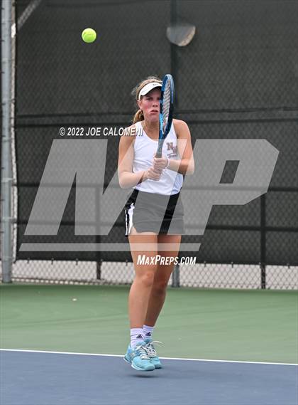 Thumbnail 1 in Queen City vs New Waverly (UIL 3A Girls Singles State Finals) photogallery.